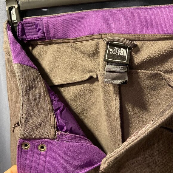 THE NORTH FACE Fitted Ski Snowboard Pant Womens Small - Gray - Picture 5 of 6